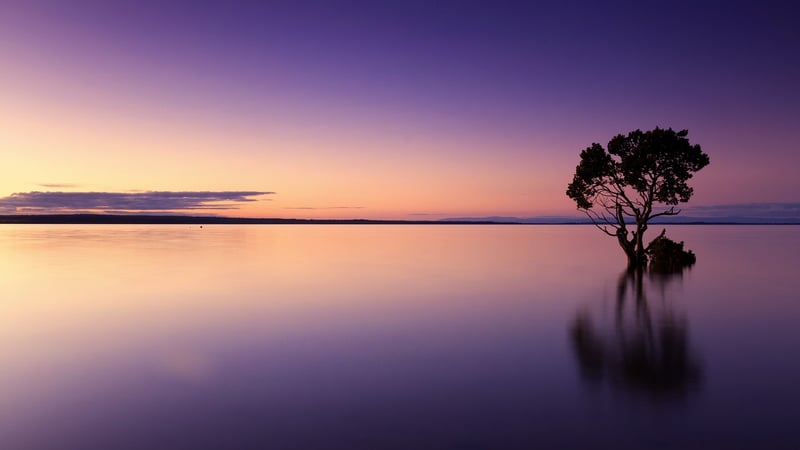 Sunset for stress reduction
